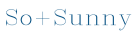 So Sunny - London Logo